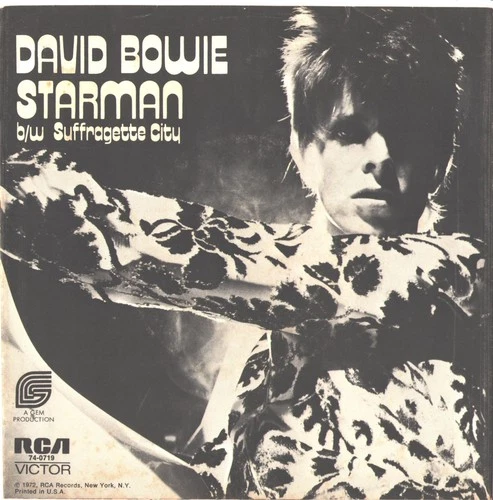 DAVID BOWIE--PICTURE SLEEVE ONLY--(STARMAN)--PS--PIC--SLV
