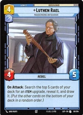 Luthen Rael Masquerading Antiquarian 068/264 Legends of the Force 003339
