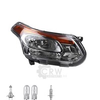 Halogen Scheinwerfer Rechts H7 FüR CitroëN C3 Picasso Inklusive Lampen