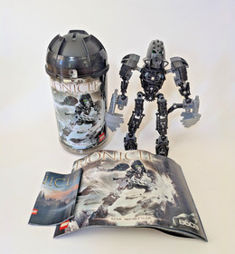 LEGO Bionicle Toa Metru - Complete Set of 6 w/ Canisters, Manuals & Leaflets