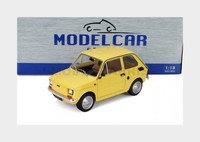 MCG MCG18667 Fiat 126 1972 Gelb 1/18 Modellauto