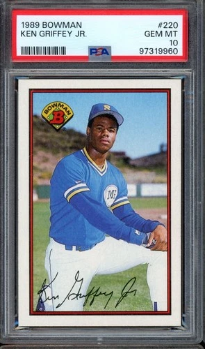 1989 Bowman Baseball #220 Ken Griffey Jr. PSA 10