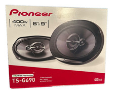 Pioneer TS-G690 6" x 9" 3-way Speakers Brand New Sealed Box