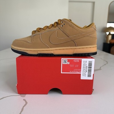 Nike Dunk Low SE Wheat Gum Black Shoes Sz 6 Men s/7.5 Women s (HQ1932 700)