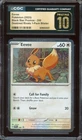 Pokemon TCG SV Destined Rivals 1-Pack Blister #200 Eevee Cosmos CGC PRISTINE 10