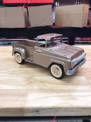 Vintage 1961 Tonka  Stepside Pickup Truck Bronze Color