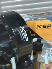 2” Wheel Spacers KSP Performance Whit Lug Nuts 6x5.5-108-H2-Z179 thumbnail 3