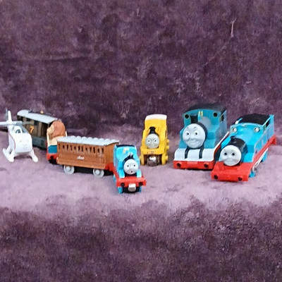 Thomas & Friends Diecast Train Mixed Lot Thomas, Annie, Sodor Zoo Car & More