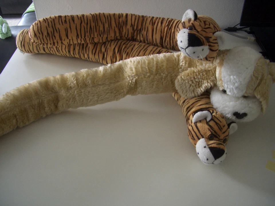 Zugluftstopper Tier Zugluftrolle Türstopper Hund Tiger - Bild 2 von 3