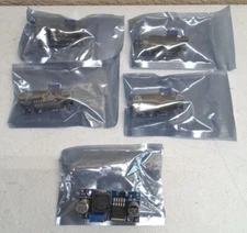 5 Pack Buck Converter Step Down DC-DC Adjustable Power Supply Regulator LM2596