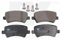 NK 222571 BremsbeläGe BeläGe Bremsbelagsatz Belagsatz BremsklöTze Hinten