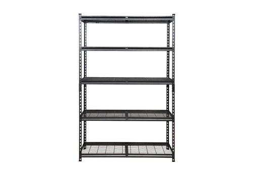 RHINO RACKING, Wire Shelving Unit, Black, Heavy Duty, 1000kg, 183x120x60cm - Picture 2 of 13