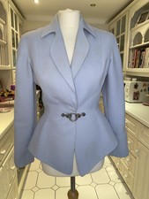 Ladies Stunning Thierry Mugler Sculptured Jacket Vintage Mid 90’s Uk10 Eu38 Us8