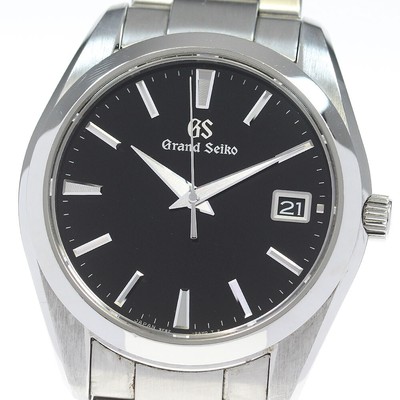 SEIKO Grand Seiko SBGV223/9F82-0AF0 Date Black Dial Quartz Men