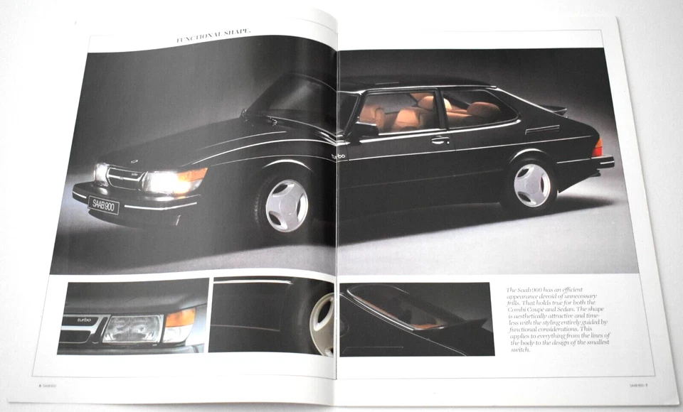 SAAB 900 UK SALES BROCHURE 1984 + TECHNICAL SPECIFICATIONS & COLOUR CHART - Image 2 of 4