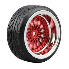 Drift Tires Tyre Wheel Rim offset 3/6/9mm for 1:10 Drift Car HSP Kyosho Tamiya 