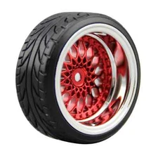 Drift Tires Tyre Wheel Rim offset 3/6/9mm for 1:10 Drift Car HSP Kyosho Tamiya 