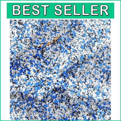 Transform Your Space: 12.4 lb Epoxy Floor Paint with Color Chips for Any Surface