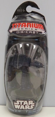 STAR WARS TITANIUM DIE CAST SEALED VEHICLE SHADOW AT-AT