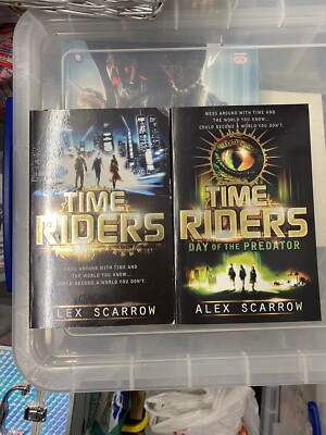 Time Riders - Buch 1&2 Konvolut Alex Scarrow Taschenbücher