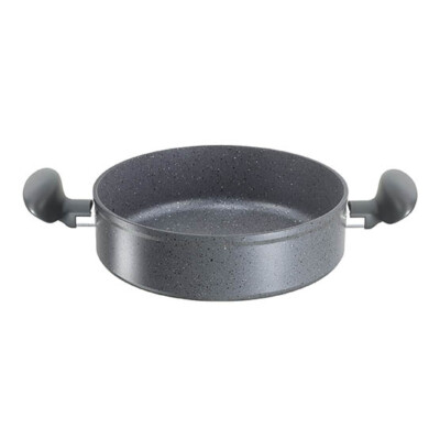 Risoli Casseruola 2 Manici con Coperchio 24cm BlackPlus