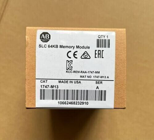 1747-M13 New Factory Sealed AB 1 YEAR WARRANTY FAST DELIVERY 1PCS VERY GOOD - Picture 1 of 1