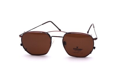  NEOSTYLE Brille CENTURY 226 mit abnehmbaren braunen Sonnenclip RAME 51-20  K2