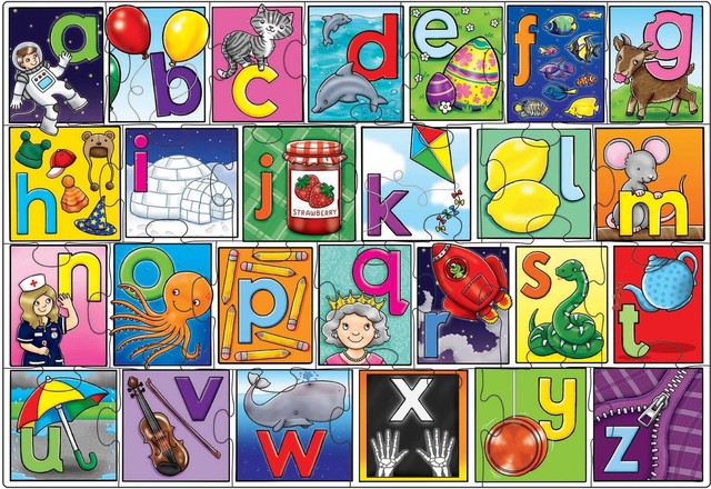orchard toys big alphabet puzzle