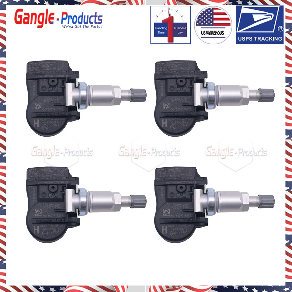 4x Tire Pressure Sensor GX631A159AA TPMS for Land Rover Range Rover Evoque 14-19 - Image 3 of 4