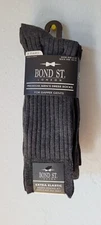 Bond St. LONDON Men's 5-Pairs Premium Dress Socks. (45).