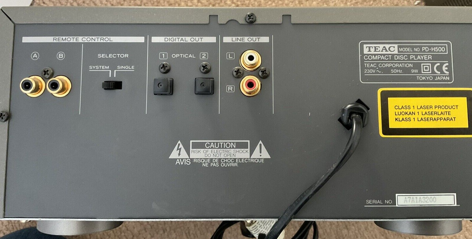 Teac H500 Stacking System KEF Q3 Speakers & Bush MTT1 turntable eBay