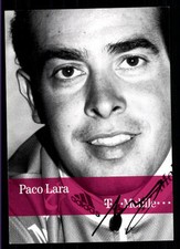 Paco Lara Autogrammkarte Original Signiert Radfahren+A 116717