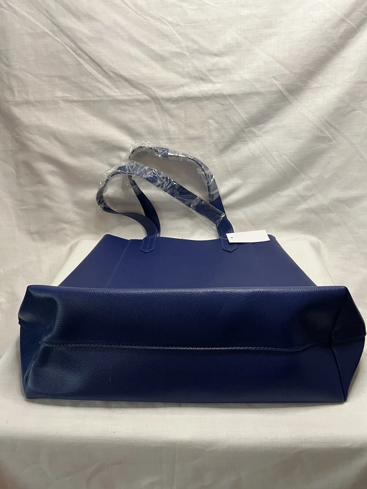 Sak Fifth Avenue woman Blue Large Tote Hobo Double Handle Bag 14x15(H)x5" NWT - Image 3 of 4