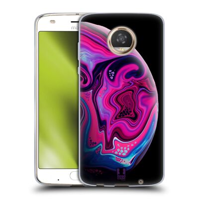 HEAD CASE DESIGNS ACRYLIC POUR PLANETS SOFT GEL CASE FOR MOTOROLA PHONES 2