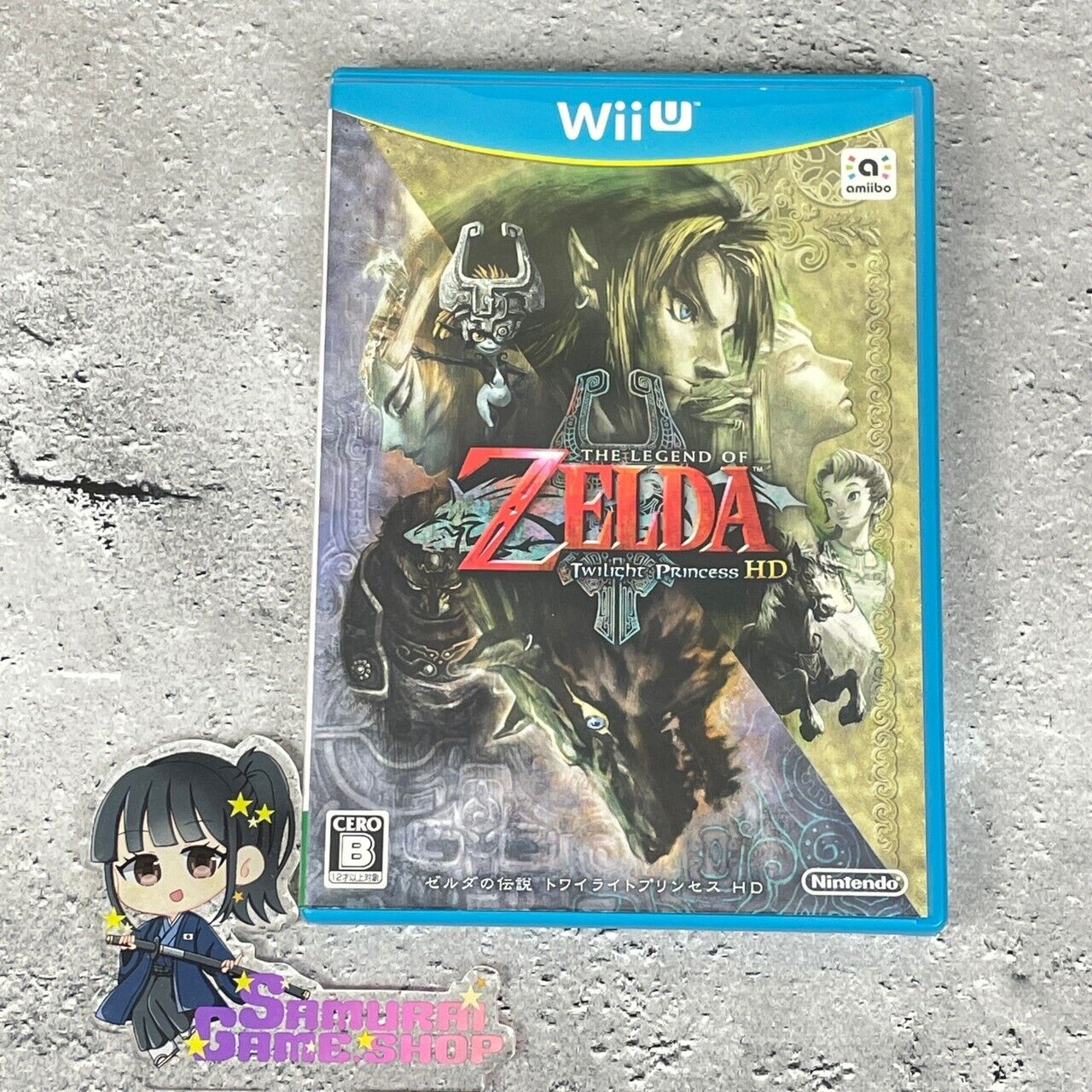 Wii U The Legend of Zelda Twilight Princess HD Nintendo Japanese