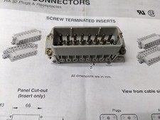 EPIC 10530000 MALE CONNECTOR 16 PIN H-A 16