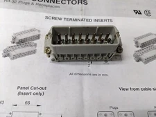 EPIC 10530000 MALE CONNECTOR 16 PIN H-A 16