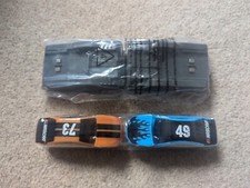 Sizzlers Crash Racer Cars Circuit Road Course Diecast Track Mattel Hot Wheels UK