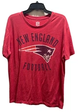New England Patriots t shirt large short skeeve crew neck adult unisex