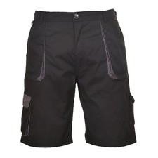 Image of Portwest Men's Texo Contrast Shorts Multi Pockets Cargo Combat Work Wear 245gsm