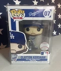 Funko Pop! MLB Clayton Kershaw Los Angeles Dodgers  #07 Away Jersey New Vaulted