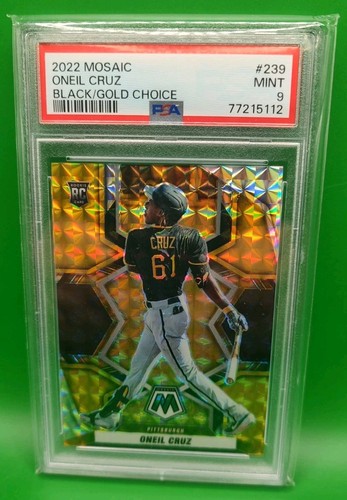 Oneil Cruz [Gold Mosaic] #239 2022 Panini Mosaic card