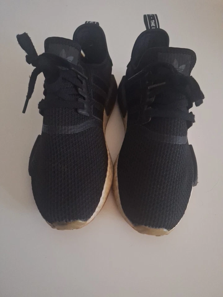 adidas NMD_R1 - Size UK 9 / EU 43 1/3 - Black - Men's Shoes Sneakers Trainers - Image 3 of 4