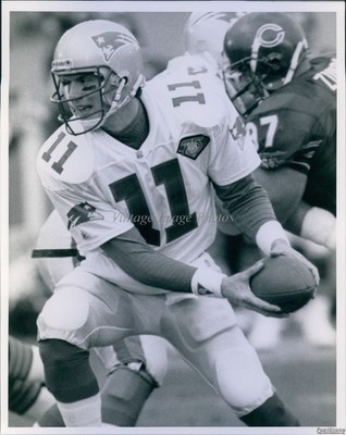 1994 Spectrum Area Drew Bledsoe Football Action 8X10 Historic Vintage Photo