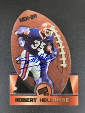 Robert Holcombe 1998 Press Kick Off Giant In Person IP TTM Signed Auto Autograph