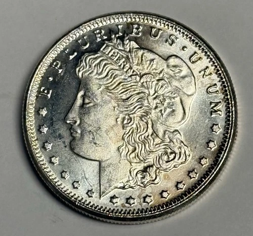 1/4 Oz Morgan Dollar Design (Highland Mint) Silver Round, .999 Fine