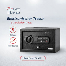 Elektronischer Safe für Schubladen mit Anti-Bounce-Funktion und Schlüsseln der K
