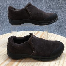 Lands End Shoes Youth 4 M Adolescent Slip On Brown Casual Comfort Low Top Flats