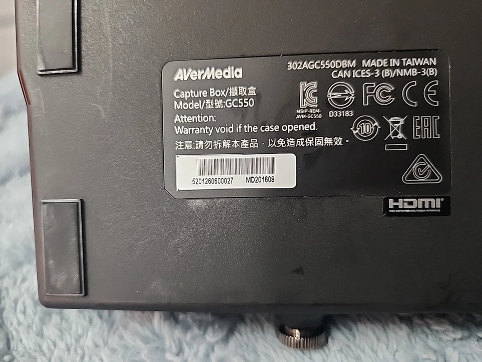 AVerMedia LGX Live Gamer Extreme GC550 Capture Card for PS3 Includes Two Cords - Image 4 of 4