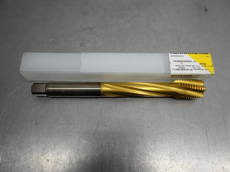 1 NEW! Kennametal M30x3.5 6HX HSS Tap 5 Flute T651M300X350R6HX-XL 4153890